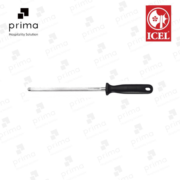 Terbaru Sharpening Steel 20 Cm Asahan Pisau, Black - Icel Promo Terlaris
