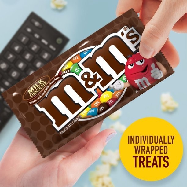 

M&M'S MILK CHOCOLATE CANDIES M&M COKLAT MNM PRODUCT OF USA