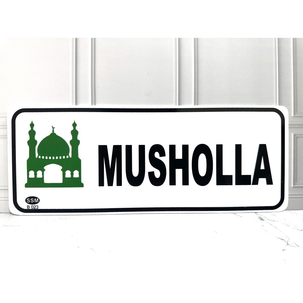 

Sign Label Akrilik BESAR MUSHOLLA