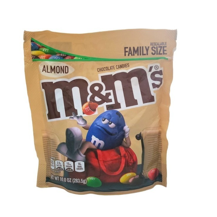 

M&M'S ALMOND FAMILY SIZE 283,5 GR