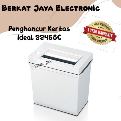 

Mesin Penghancur Kertas Ideal 2245 / Paper Shredder