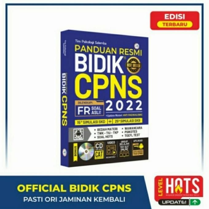 

BUKU PANDUAN RESMI BIDIK CPNS 2022/2023 DILENGKAPI MATERI RADIKALISME