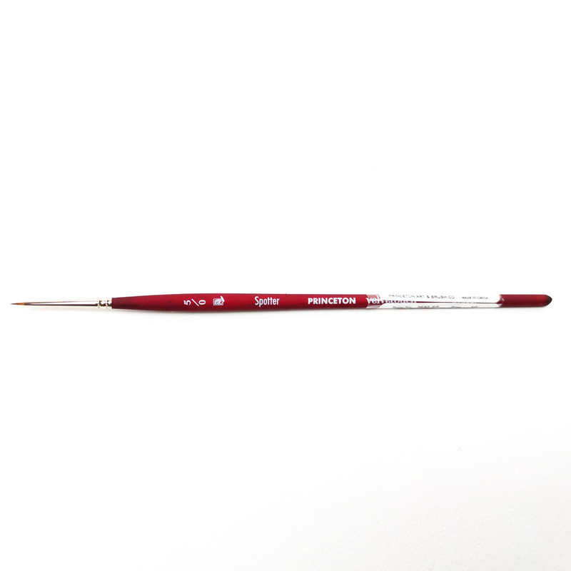 

Princeton Velvetouch Synthetic Short Handle Spotter Sz 5/0