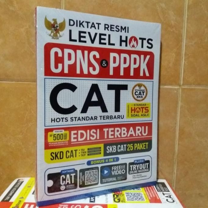 

BUKU DIKTAT RESMI LEVEL HOTS CPNS PPPK CAT EDISI TERBARU