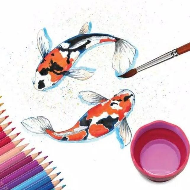 

Pensil Warna (Bisa Jadi Cat Air) Faber Castell 48 Pcs
