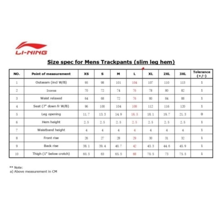 Trackpant Lining Tim Indonesia 19Th Asian Games Aatt051-1 Black