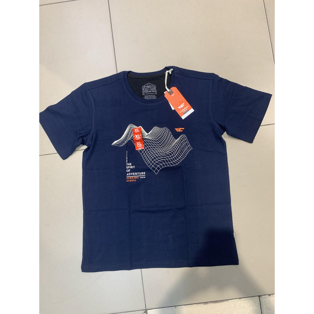 BAJU KAOS CARDINAL CASUAL