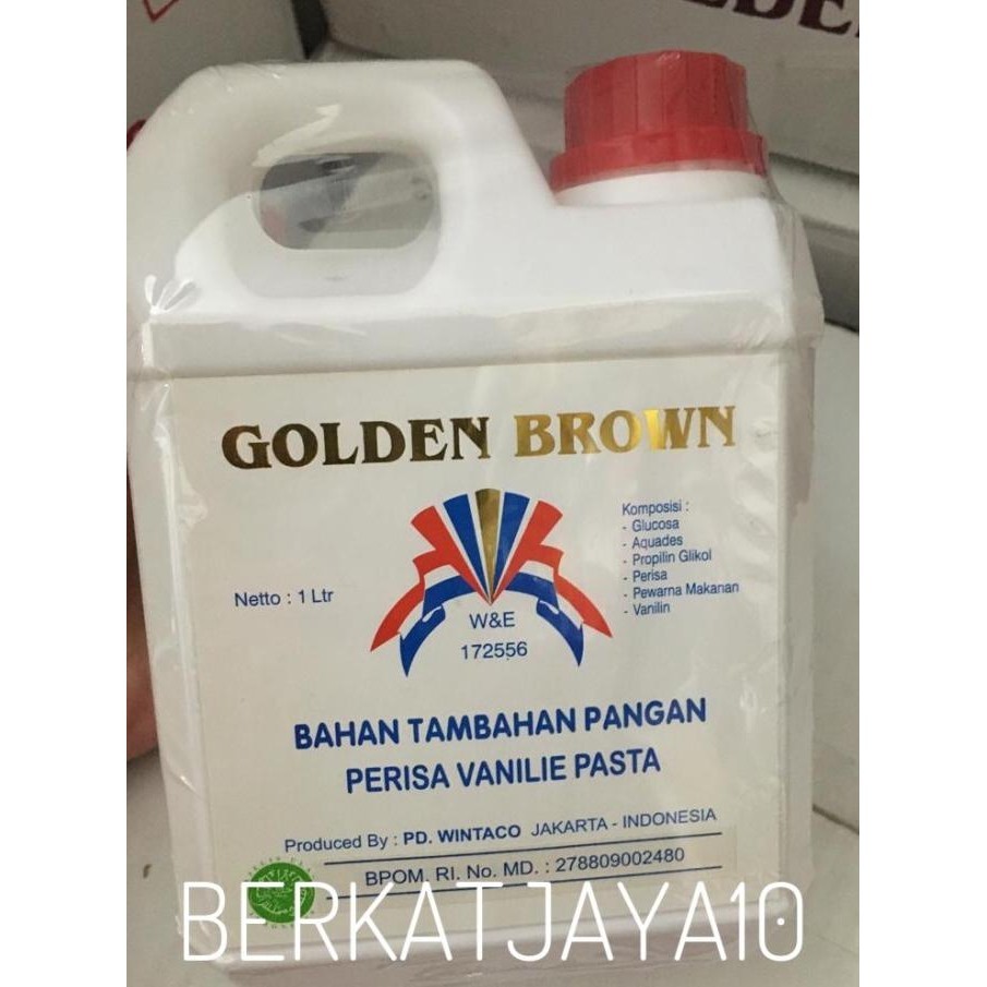 

Golden Brown Perisa Vanilie 1 Kg Pasta Vanili Vanilla