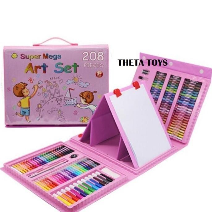 

Crayon Anak Set Isi 208 Pcs Pensil Warna Warni Alat Lukis Anak