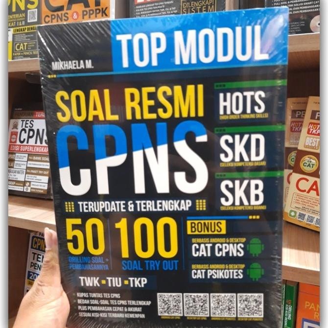 

BUKU TOP MODUL SOAL RESMI CPNS TERUPDATE DAN TERLENGKAP