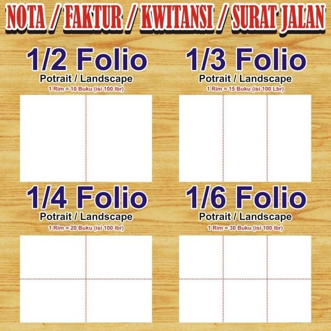 

Cetak Bukti Kas / Tanda Terima 1Ply