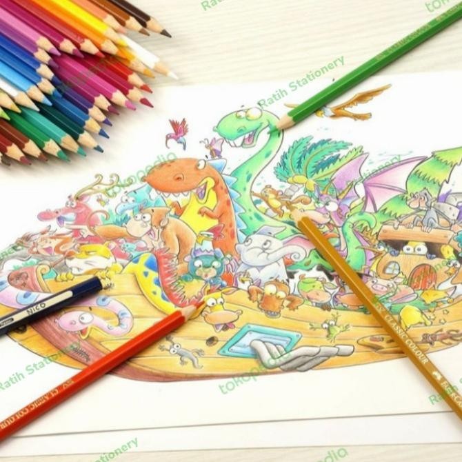 

Pensil Warna Faber Castell 36 Warna Classic Tin Case (Kemasan Kaleng)