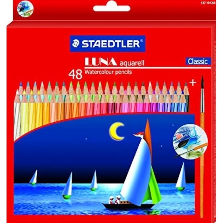 

Pensil Warna Staedtler Luna Watercolour 48 Color