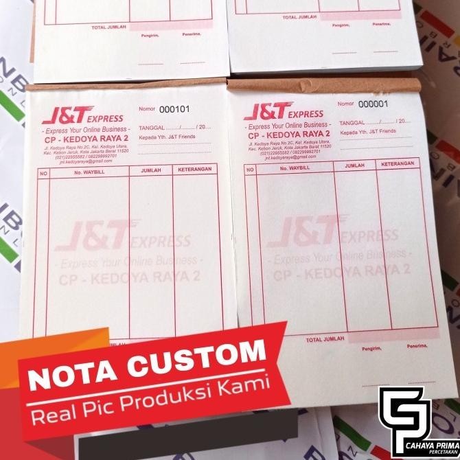 

Nota Custom 2 Ply Kertas Ncr 1 Rim