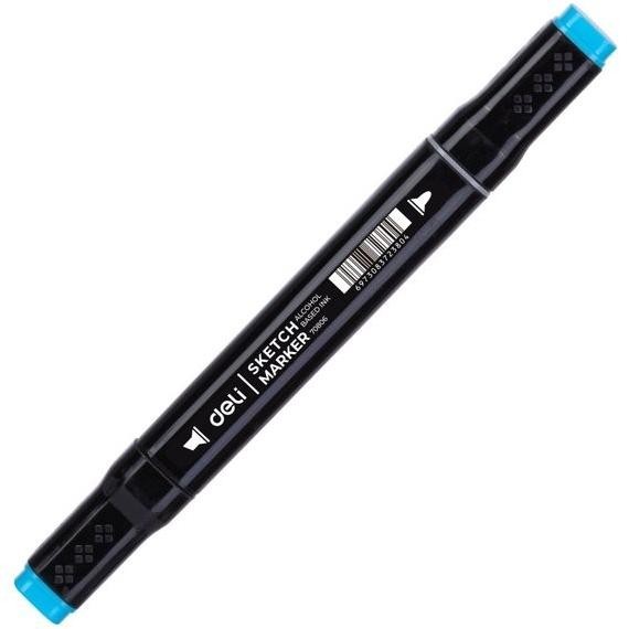

Spidol Mewarnai / Sketch Marker Deli Dual Tip 60 Warna - E70806