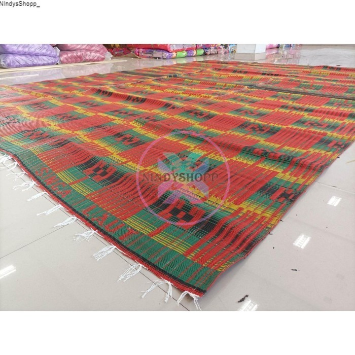 Tikar Lipat Jumbo 300X400 Jumbo Tebal Kuat Tikar Tenun Plastik Ukuran