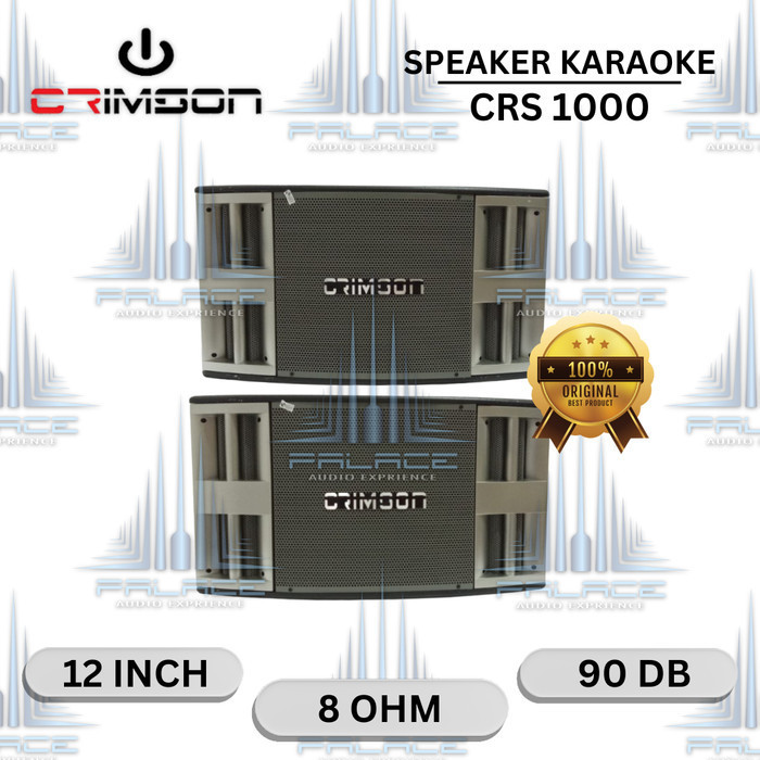 Speaker Karaoke 10 Inch - Speaker Pasif Crimson Crs 1000