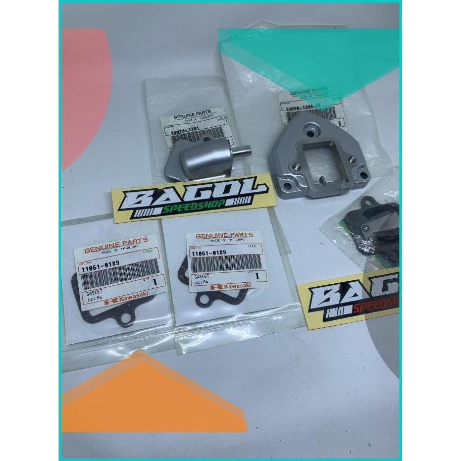 1paket Tutup Super Kips Hsas Ninja Rr 150 Old Zx Original Kawasaki 13m