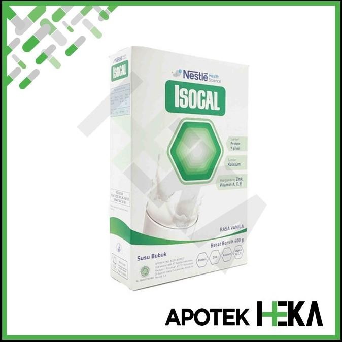 

Isocal 400 g - Susu Nutrisi Tinggi Protein Kalsium Zinc Vitamin H24S