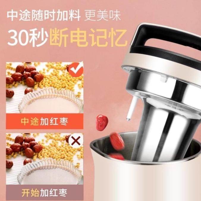 

Joyoung DJ13B-D79SG Soya Bean Maker Pembuat Susu Kedelai dan Kacang H32S