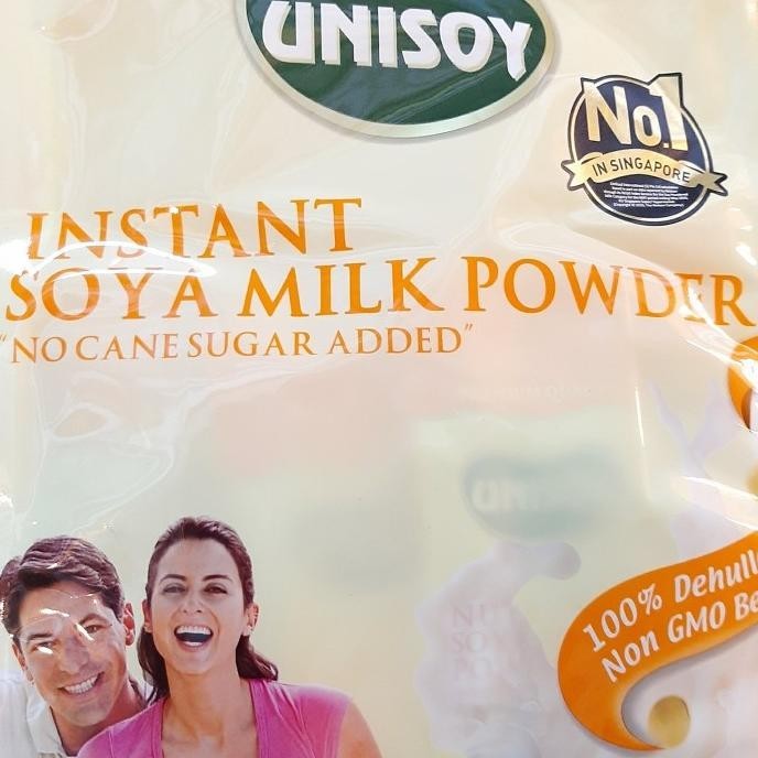 

Unisoy Instant Soya Milk Powder No Cane Sugar / Susu Kacang Kedelai H32S