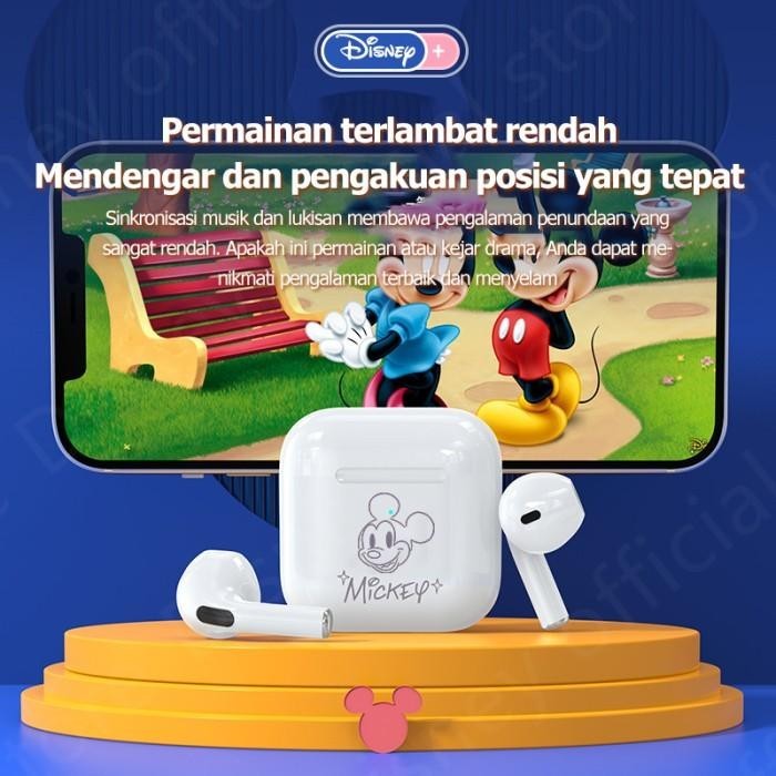 Original Disney Tws Earphones Bluetooth 5.3 Mini Wireless Pro4 Headset