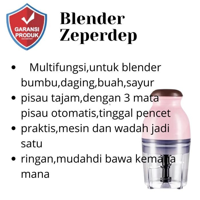 Blender Bumbu Dapur Cabe Kering Halus Listrik Elektrik Belender Blande