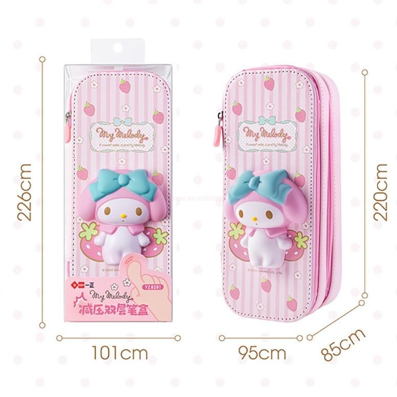 

As23 Kotak Pensil Sanrio Kapasitas Besar Kawaii Cinnamoroll Melody Hellokitty Melody Pensil Sekolah Tas Pensil Kartun Kotak Alat Tulis Hadiah Alat Tulis Berkualitas