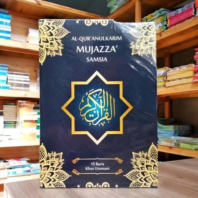 

Alquran Per Juz Mujazza Samsia Ukuran Besar A4, Isi 30 Juz