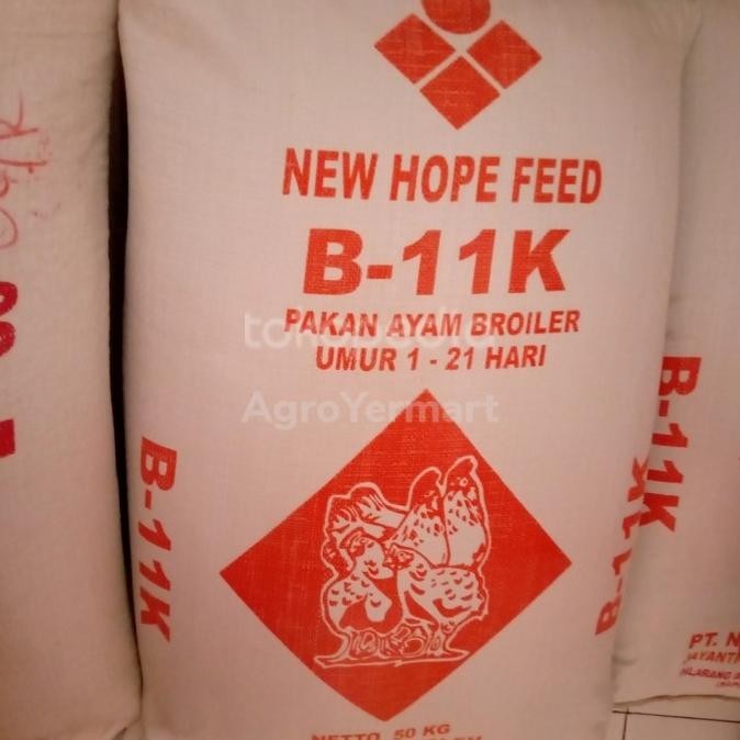 SALE  Pakan Ayam Pedaging Broiler 1-21 hari Voer B11K New Hope Paket 10 Kg