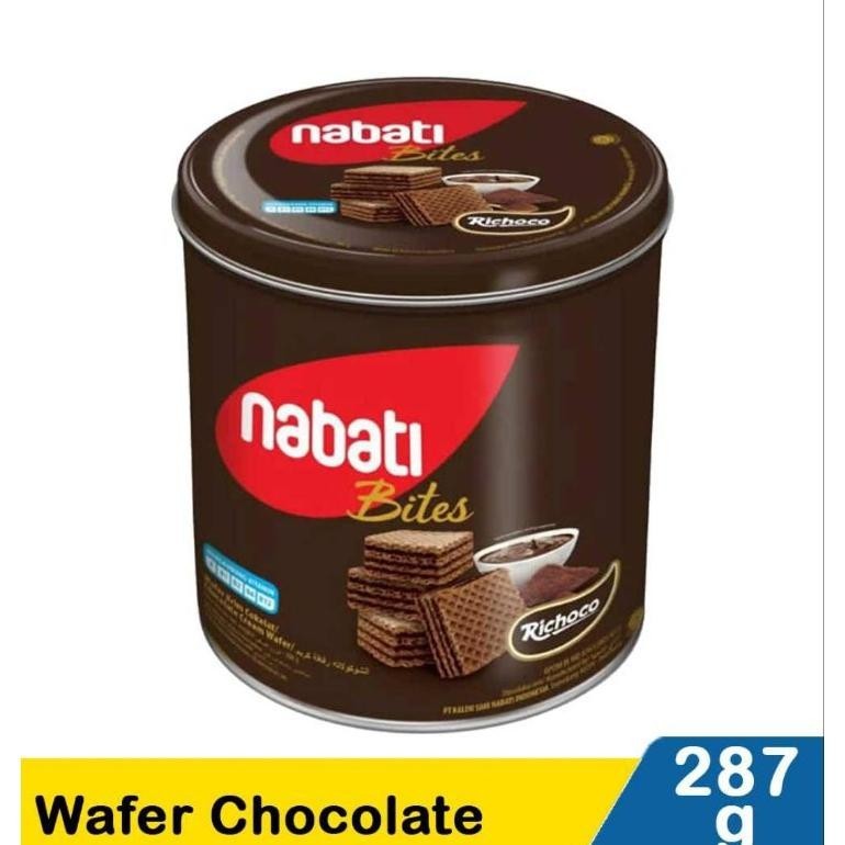 

Nabati Bites Wafer Kaleng 300gr aneka varian enc