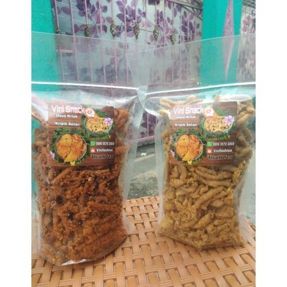 

Kripik Usus Krispy/ Kriuk Enaknya Nagihhhh Uk 250 g / 1/4 kg