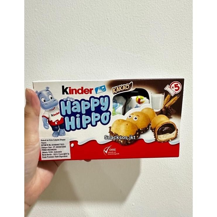 

KINDER HAPPY HIPPO CACAO KAKAO HAZELNUT BISCUIT