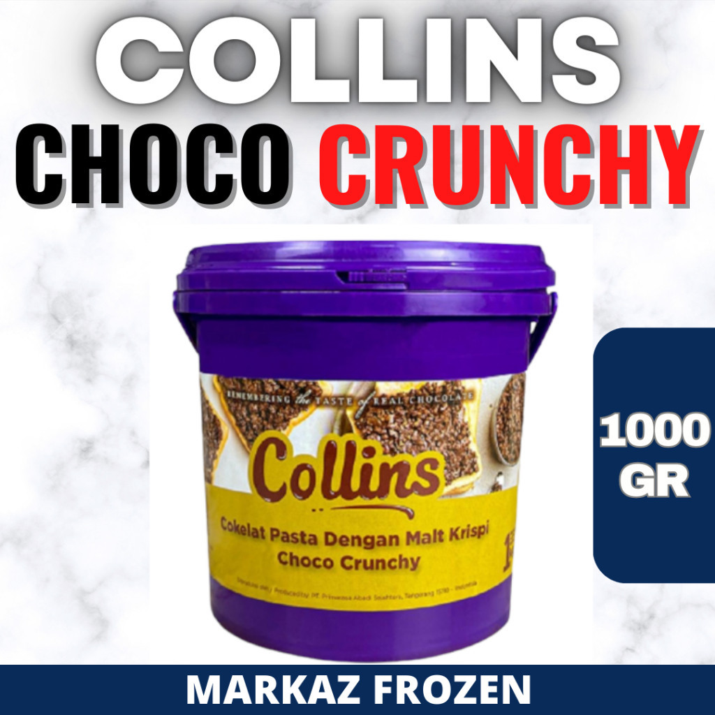 

COLLINS CHOCO CRUNCHY 1KG (12/Q)