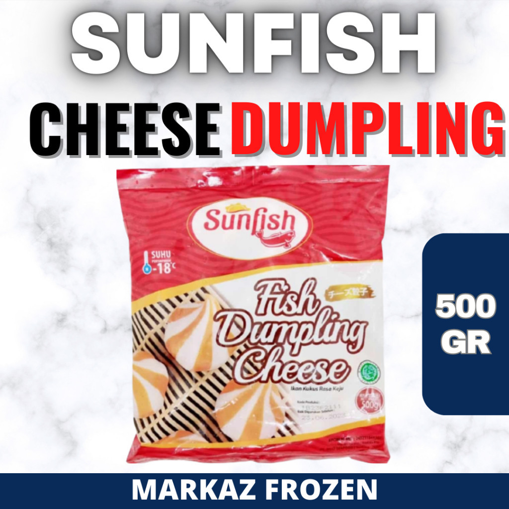 

SUNFISH CHEESE DUMPLING 500GR (24/Q)