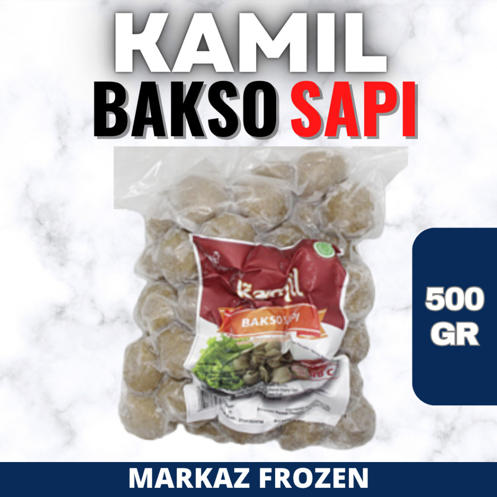 

KAMIL BAKSO SAPI 500GR (12/Q)