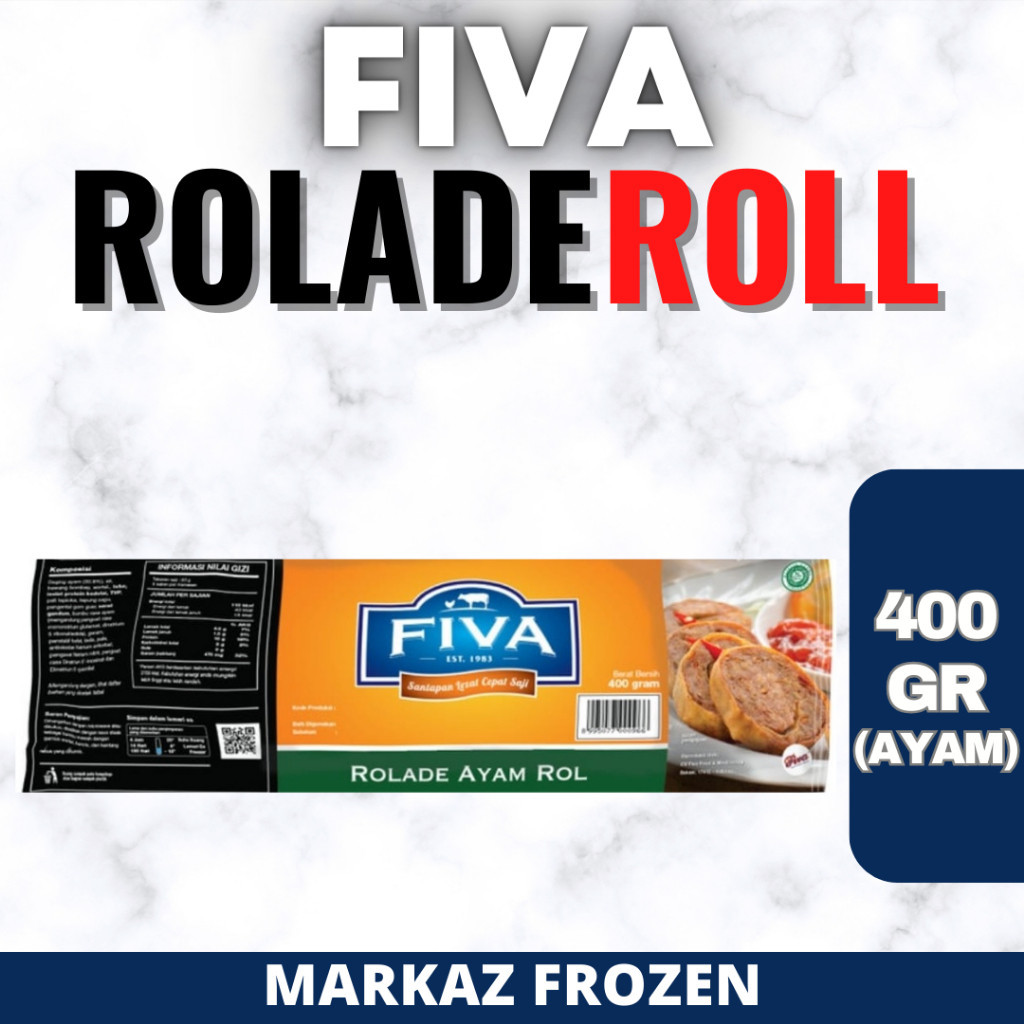 

FIVA ROLADE ROLL AYAM 400GR (50/Q)