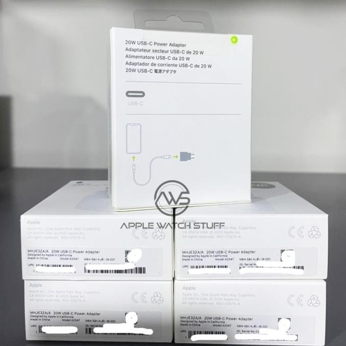 (Ibox) Adaptor Original 20W Fast Charging Usb-C 20W Power Adapter