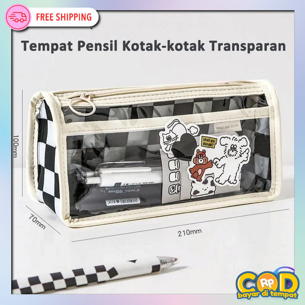

Temoat Pengsil Alat Tulis Tempat Pensil Modern Estetik Model Korea Aesthetic Korean Cute Medium 2024 Dusgrib Casual Medium Sekolah Dasar Bestseller Terbaru Dusgrib Multifungsi Pencil Case Anak Siswa Dusgrib Pouch Sleting Pensil Case/Kotak Alat Tulis/Temp