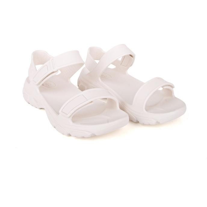Ready Stok New Sale Fila Sandal Wanita Pong Light Sd - All Beige Olilavawa