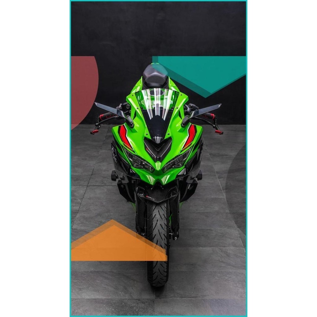GPTECH SPION WINGLET CNC STEALTH V.2 KAWASAKI ZX25R HONDA CBR250RR 13m
