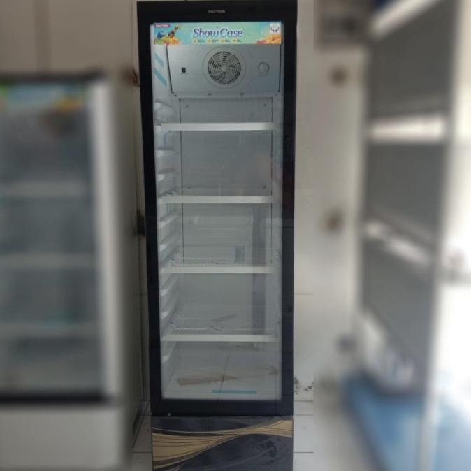 POLYTRON SHOWCASE SCN237 SCN 237 4 RAK KULKAS MRS01