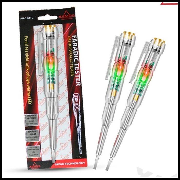 TESPEN MULTIFUNGSI DC AC OBENG TESTPEN KABEL PUTUS TEST PEN LISTRIK