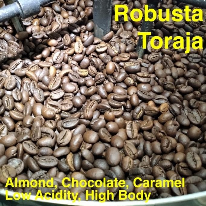 

Biji Kopi Bubuk Robusta Toraja 1 kg 1kg Kopi Susu