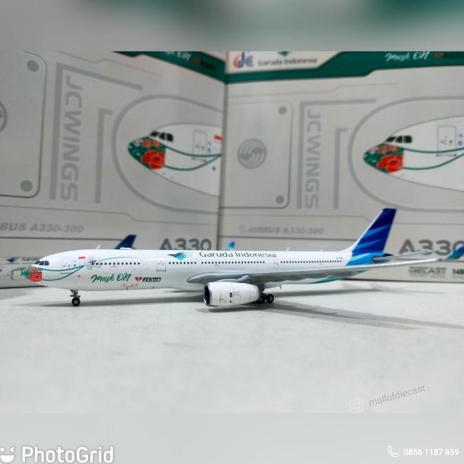 Garuda Indonesia Airbus A330-300 PK-GHC JC Wings 1:400