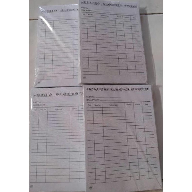 

[(Gosend Bisa) | #Bisa Faktur#-| |#Termasuk Pajak} Kartu Stok Persediaan Putih Kecil Stock Card Peralatan Kantor Eka10