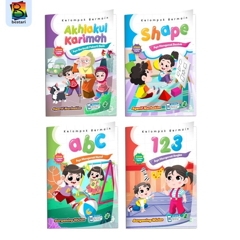 

Buku Anak TK - Buku Aktivitas Anak - Seri Kelompok Bermain 2023