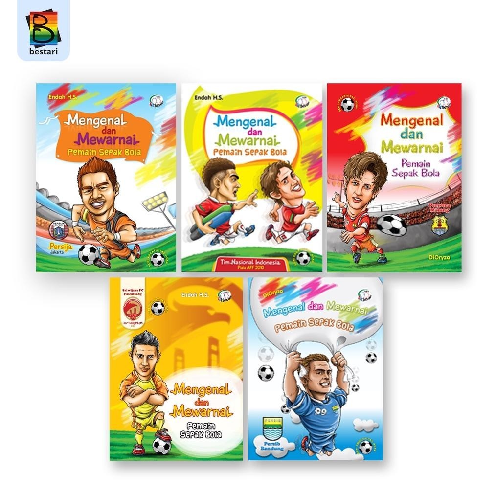

Buku Murah - Mengenal dan Mewarnai Pemain Sepak Bola