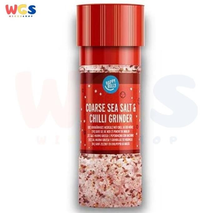

Happy Belly Coarse Sea Salt & Chilli Grinder 60g - Garam Laut
