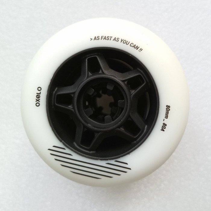 RODA INLINE SEPATU RODA 80MM 80A ROLERBLADE PU KARET TERLARIS ORIGINAL BEST QUALITY